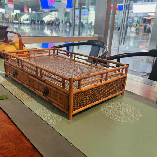 湘妃竹制承斋都承盘 商品图1