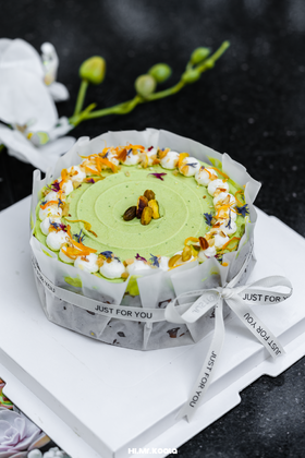 开心果巴斯克生日蛋糕 | 烤爱