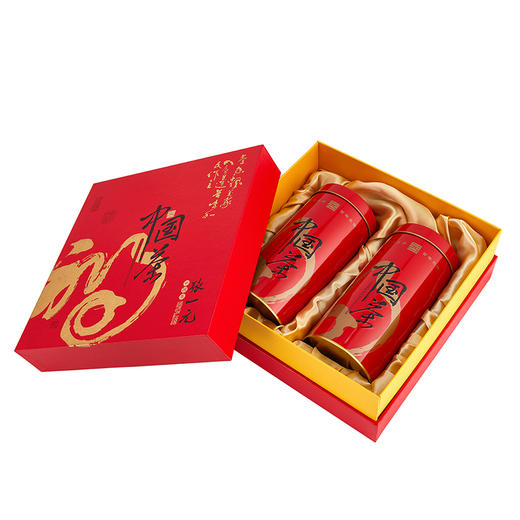 张一元 茉莉花茶金福礼盒 320g-YGF 商品图0