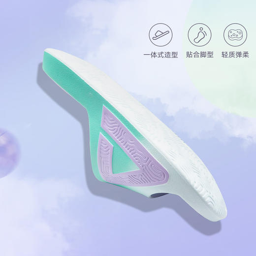 匹克【嘿凤梨态极拖鞋】厚底情侣款运动拖鞋外穿休闲舒适凉拖鞋ET34937L/ET34938L 商品图8