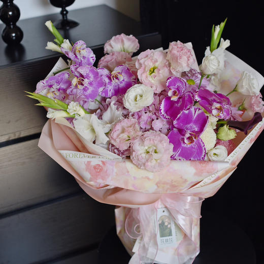 《宝藏》藏宝图蝴蝶兰高级感优雅气质花束 商品图1
