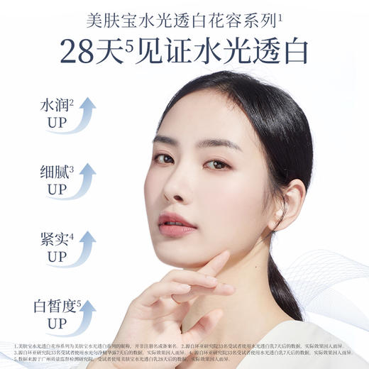 【年货节直降】美肤宝水光透白水光净透芯肌洁面膏 60g*2 商品图1