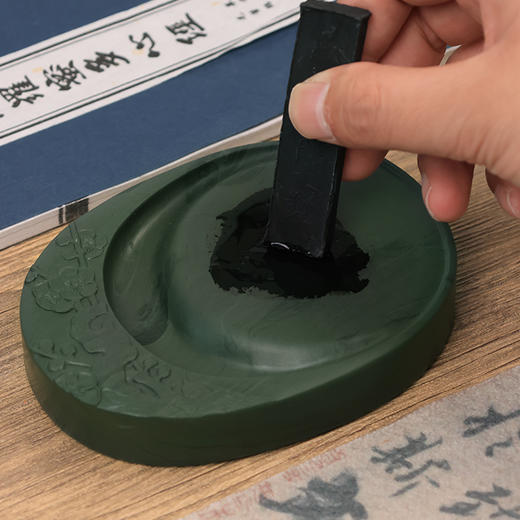 【庆学堂】臻品-大师手工洮河砚 四大名砚 书画用砚 收藏砚台 老坑 洮砚收藏证书 商品图4