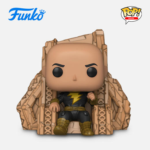 Funko POP Deluxe BA-Black Adam on Throne电影 黑亚当POP Deluxe王座上的黑亚当手办 64187 商品图0