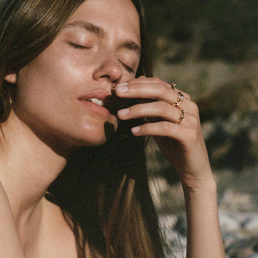 订购8周到｜Les Mères-Stackable Pearl-金色 珍珠 戒指组合（一套3只）［荷兰设计师］ 商品图1