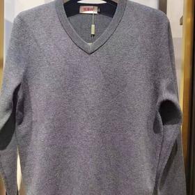 南3恒源祥服饰深灰色羊毛衫