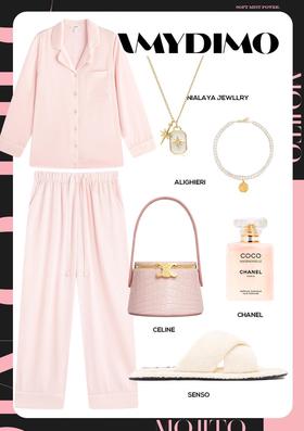 AMYDIMO莫吉托系列高级定制提花面套装家居服