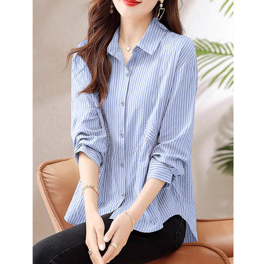 裁缝学苑AS142设计感新款女士衬衫纸样上衣长袖衬衣打版裁剪样板 商品图3