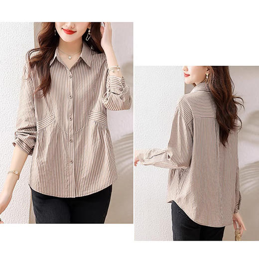 裁缝学苑AS142设计感新款女士衬衫纸样上衣长袖衬衣打版裁剪样板 商品图4