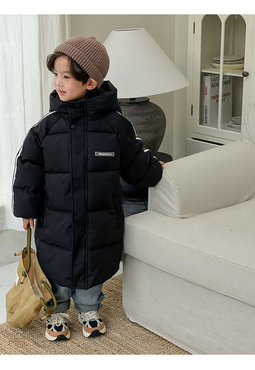 【YW】无忧购冬季儿童加厚棉服中长款羽绒棉童装外套棉服（截单后3-5天发货) 商品图6