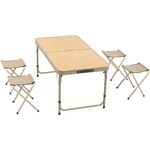 露营盒子（LUING BOX） 竹台桌椅套装 商品图5