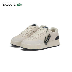 Lacoste法国鳄鱼女鞋时尚皮革低帮平底鞋休闲鞋46SFA0091