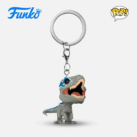 Funko POP  Keychain Jurassic World Dominion Blue电影 侏罗纪世界3统治 布鲁钥匙扣 55299