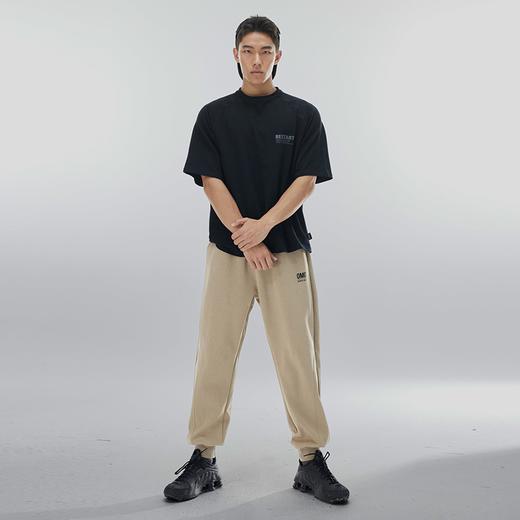 J-FMCK2340OMG潮牌 运动裤男春秋季垂感宽松束脚休闲裤子[宽松版型 尺码偏大一些] 商品图3