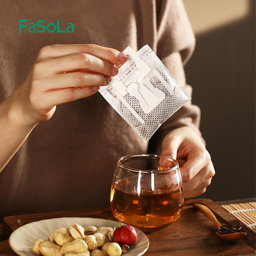 FaSoLa挂耳滤纸咖啡滤纸手冲咖啡粉过滤纸过滤器滤网漏斗一次性挂耳滤袋 商品图5