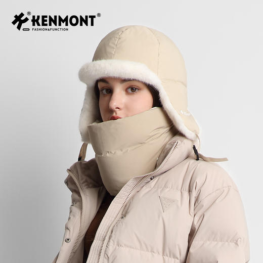 卡蒙女士 防水面料 羽绒雷锋帽KM-5241 商品图10