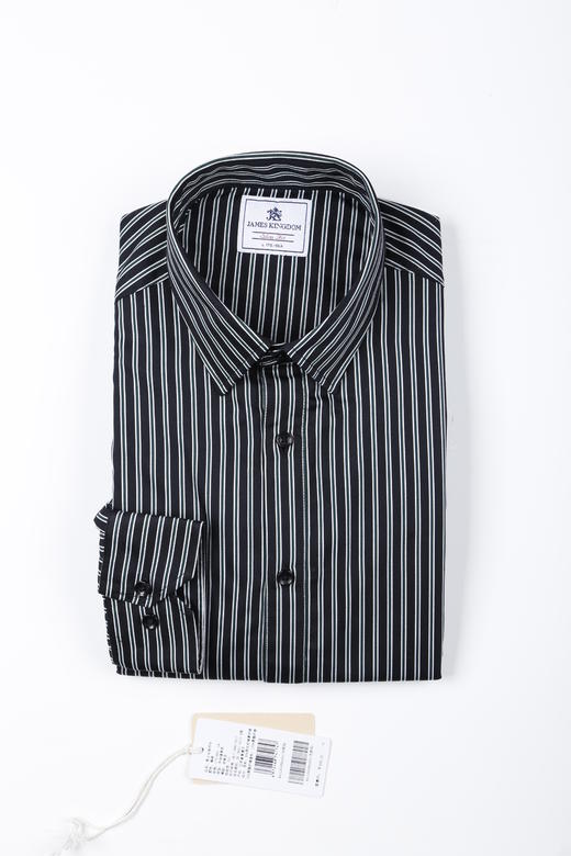 【专柜同款断码双层加厚】占姆士男士秋冬双层加厚衬衫中青年休闲修身秋冬保暖长衬 商品图1