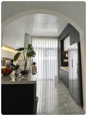 救命😰厨房不能挂白纱帘吗？婆婆的脸都黑了