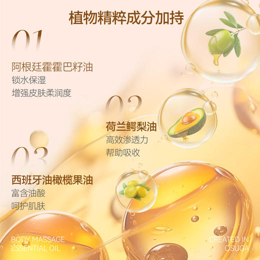 大人糖植物精粹按摩精油润滑情侣夫妻房事趣味spa推拿开背免洗 商品图4