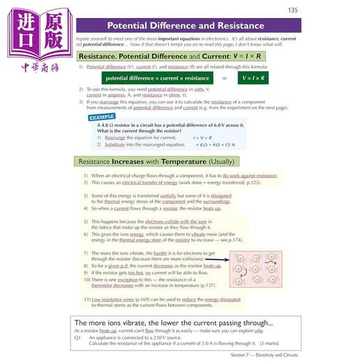 【中商原版】New GCSE Physics Edexcel Complete Revision & Practice incl. Online Edition Videos&Quizzes 商品图2