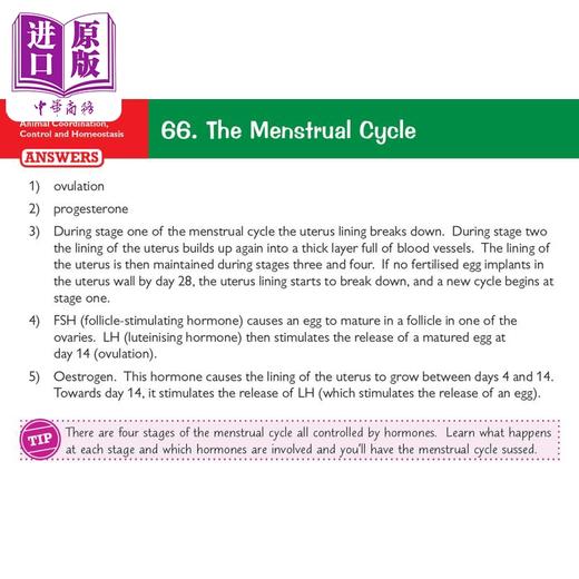 【中商原版】英国CGP 9-1 GCSE Biology Edexcel Revision Question Cards 商品图4