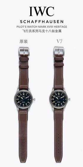 V7厂万国表飞行员系列IW327006复刻手表一比一手表n厂c厂zf厂vs厂clean厂noob厂广州手表测评