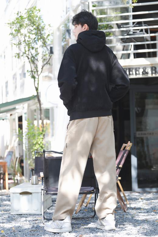 W33256559拼接休闲帽衫卫衣 商品图5