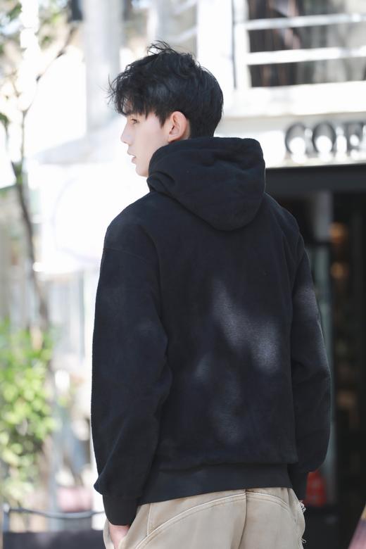 W33256559拼接休闲帽衫卫衣 商品图6