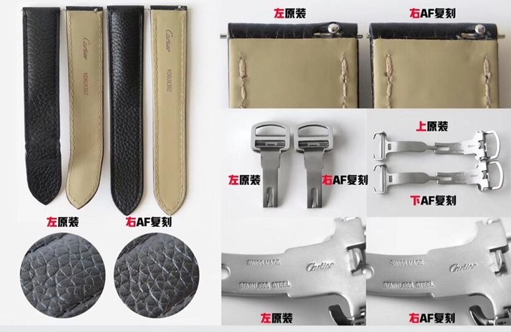 AF厂卡地亚一比一超A高仿手表坦克系列W5200005对比正品评测