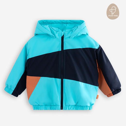【秋冬棉衣】卓儿男小童厚棉服连帽外套适合1.5-6岁 商品图3