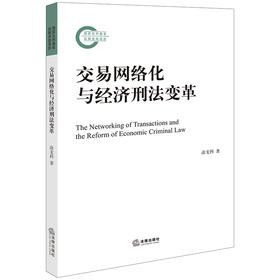 交易网络化与经济刑法变革 涂龙科著 法律出版社