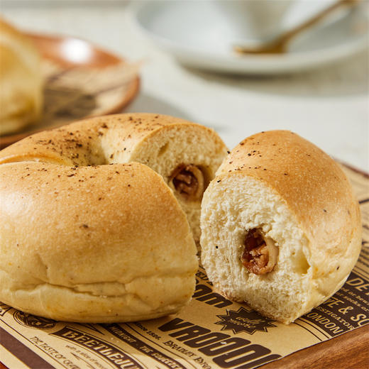 黑胡椒培根贝果 Bacon Bagel with Black Pepper 商品图4