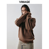 VIMAGE纬漫纪冬季新款时尚休闲宽松套头卫衣女上衣V2013625 商品缩略图0