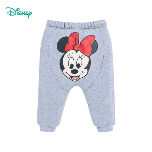 迪士尼童装秋冬季小童夹棉保暖长裤米奇唐老鸭休闲束脚裤234K1372 商品图13