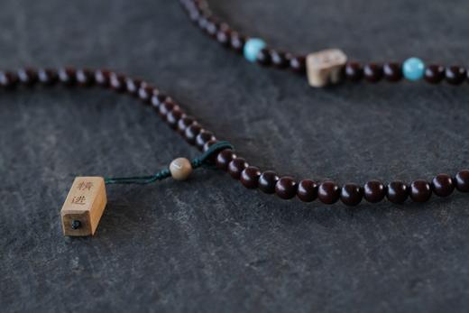 XYZT0069°佛家六度 印度小叶紫檀手串·0.6*108 商品图3