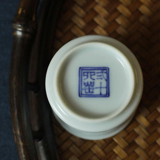 二十四器 陶瓷手绘小茶杯闻香品茗杯中式复古主人杯功夫茶具手工 商品图2