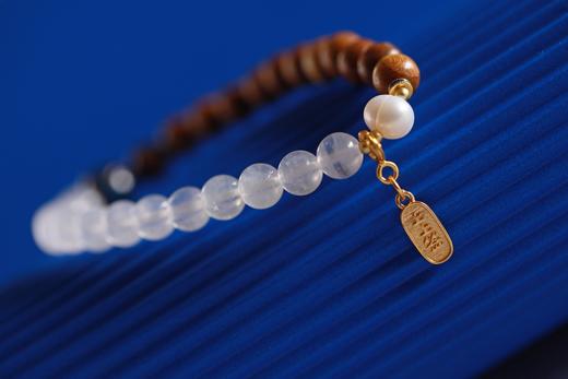 JSNM0142°金丝楠木水晶手串 商品图3