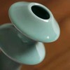 永利汇青瓷禅意现代简约创意扁形台面小花瓶茶室客厅茶柜装饰品 商品缩略图4