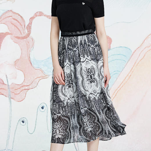 1B6052--半裙--华容婀娜--《LSF》【巴洛克摆钟】 商品图1