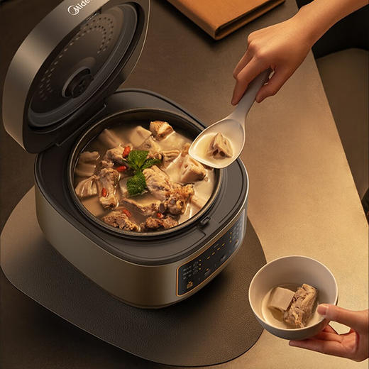 美的（Midea）3L智能电饭煲 匠铜聚能内胆 感温焖煮 蒸汽补炊 MB-TQ332 商品图5
