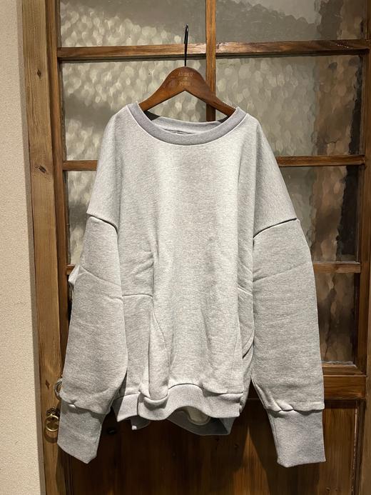 HARVESTY 落肩袖长袖圆领插袋卫衣(2色可选) 商品图8