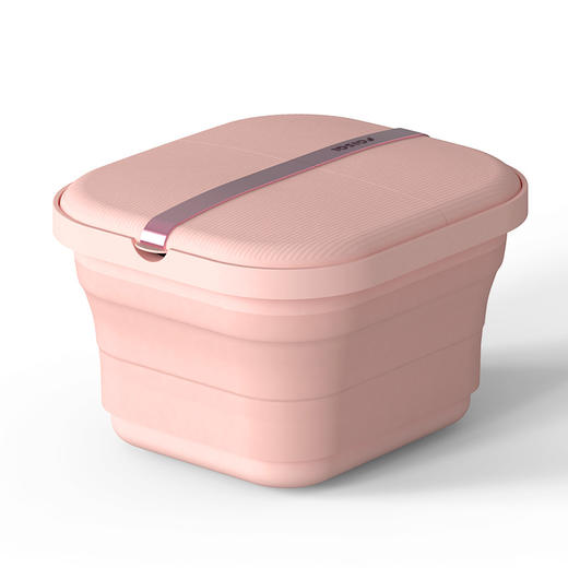 【一秒折叠变小，45℃恒温足浴！】折叠足浴器按摩泡脚桶，足浴器折叠足浴盆加热家用恒温电加热，设备内置按摩功能，通过气泡和水流按摩lm 商品图3