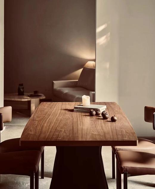 Adam 长餐桌 | 台面胡原/水洗白/ 橡黑/烤漆/大理石/岩板可选，详询客服 商品图5