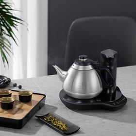 吉谷全自动上水壶一体家用智能恒温煮水壶泡茶壶保温整套茶具茶台