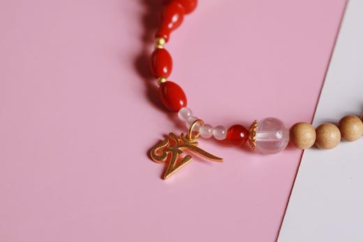 LSTX0204°印度老山檀香|朱砂葫芦手链手串 商品图3