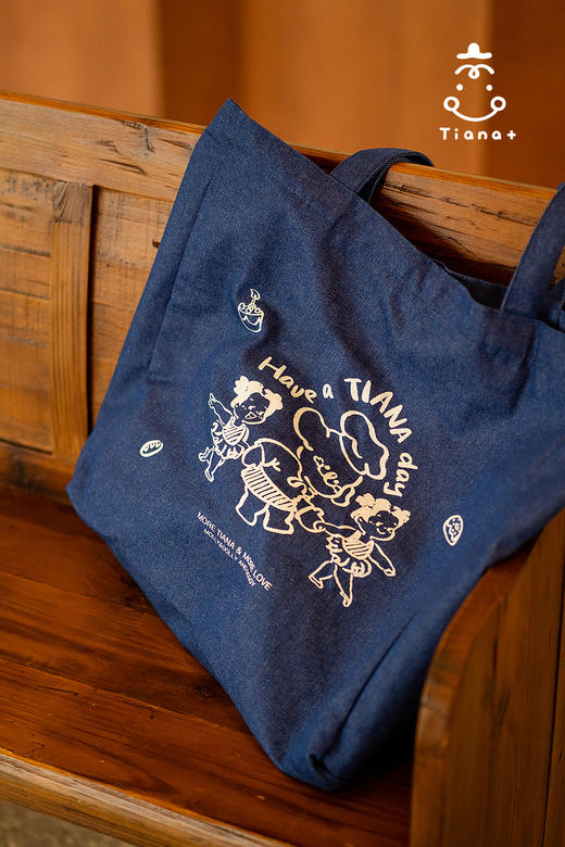 修狗牛仔帆布包 商品图1