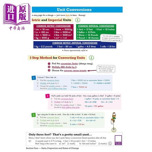 【中商原版】英国原版CGP教辅 New 2021 GCSE Maths Revision Guide Foundation 2021 年新版 GCSE 数学修订指南基础 商品图1