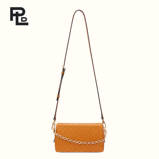 保兰德PLD东方雅奢大彩蝶头层牛皮手提盒子包小方包体制内秋冬通勤链条包女包 商品图2