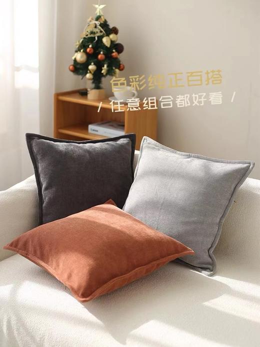 加厚雪尼尔抱枕沙发靠垫 商品图2