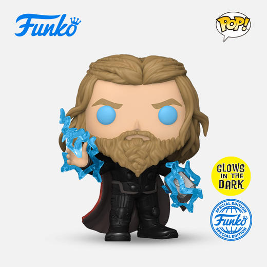Funko POP Marvel AE Thor w/ thunder w/CH(GW)美漫 复仇者联盟4：终局之战雷神与雷电手办 64906 商品图0